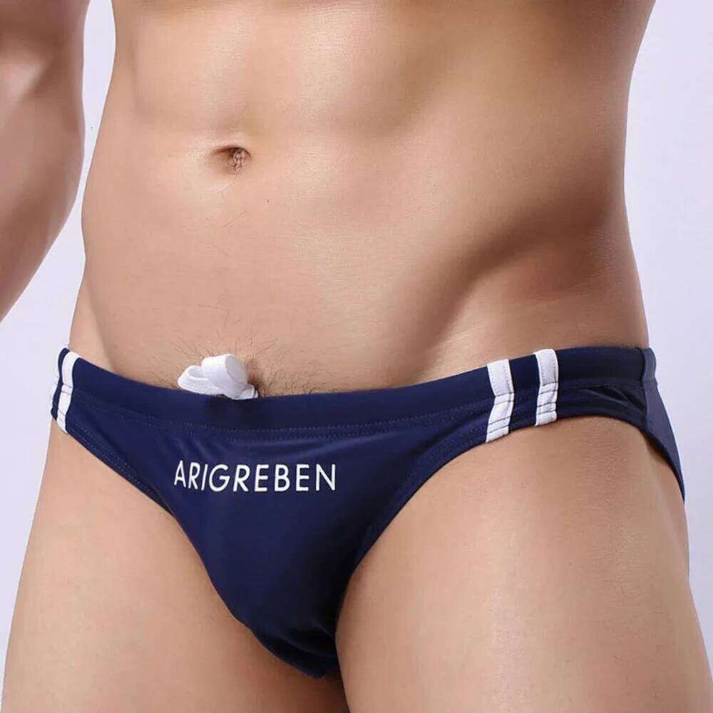 Sexy Men Swimwear Bikini Male Swim Briefs Wear Beach Swimsuits Men's Swimming Trunks ARIGREBEN Beachwear Surf Bathing Suit Slip Z260312