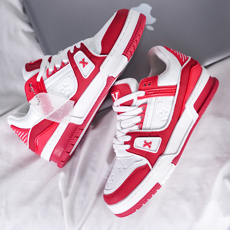 free shipping designer shoes for mens womens running shoes black white red grey Fashionable and versatile outdoor sneakers sports shoes