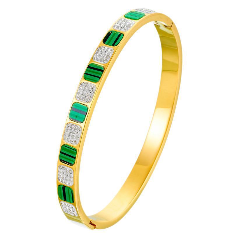Luxury Brand Designer Jewelry Women Trendy Personality European And American Style Titanium Steel Bracelet Light Luxury Ins Style Jewelry Bracelet For
