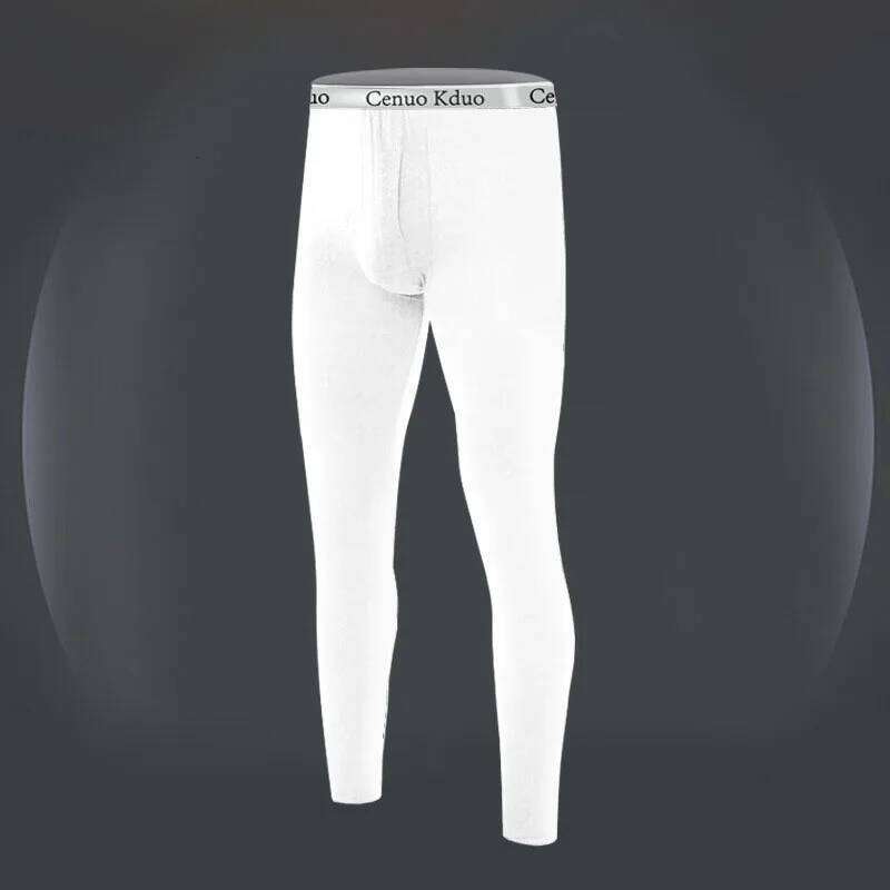 2025 New Men's Tight Sports Slim Autumn And Winter Thermal Plush High Stretch Quick Drying Compression Pants Z260312