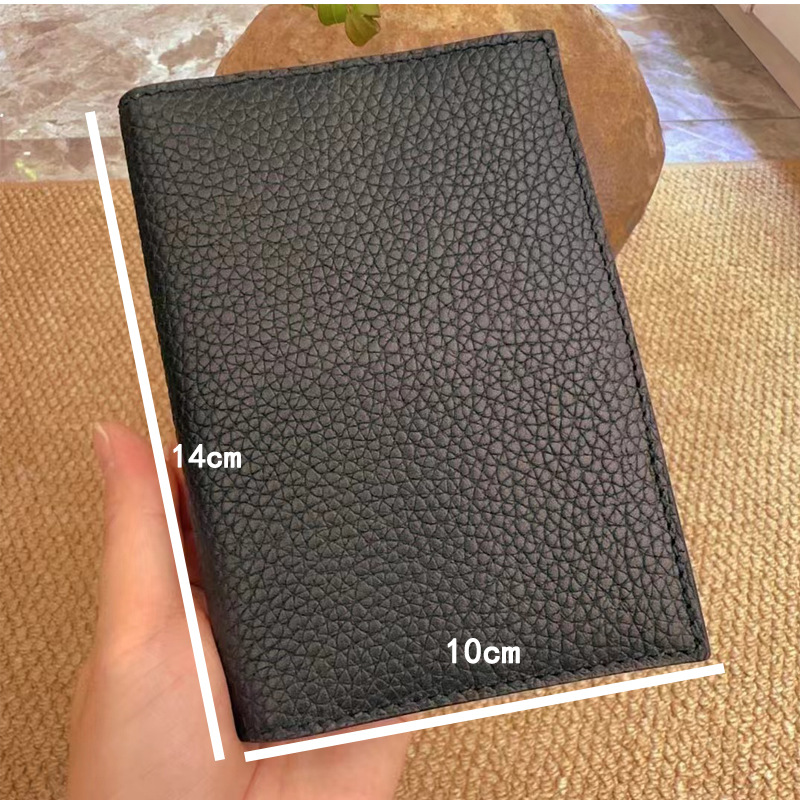 OC260M59 Passport Cover Soft Calfskin Customized Colored Genuine Leather Luxury Quality Travel Essential Card Holder