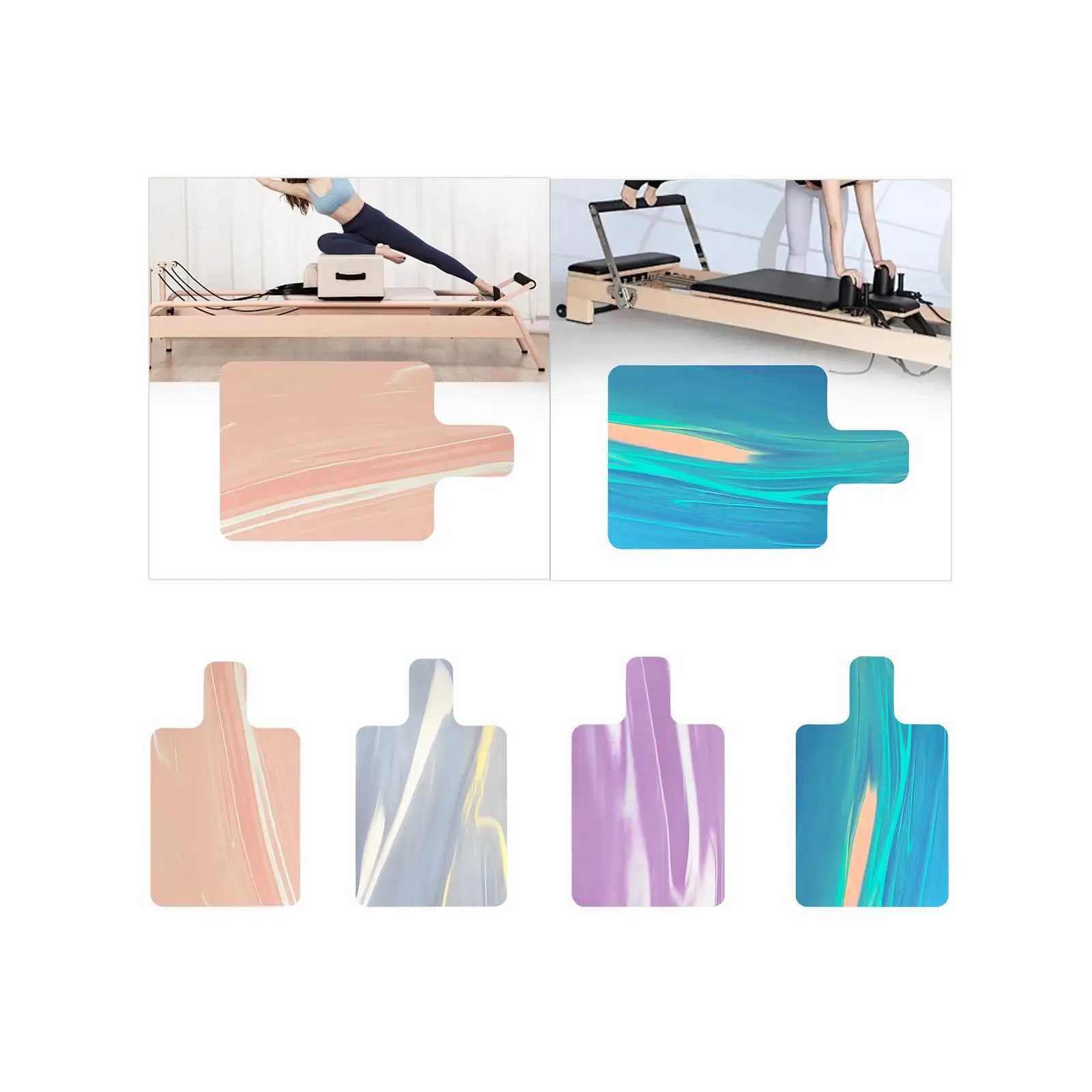 Pilates Reformer Cover Folded Yoga Mat Quiet Wear Resistant Pilates Reformer Pad for Beginners Home Workout Balance Training Gym M260312