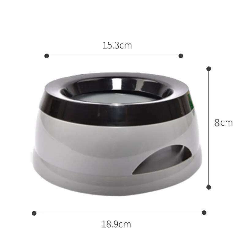 VZZ Pet Bowls Floating Not Wetting Mouth Cat No Spill Drinking Water Feeder Plastic Portable Dog Bowl dog accessories 26Y0312
