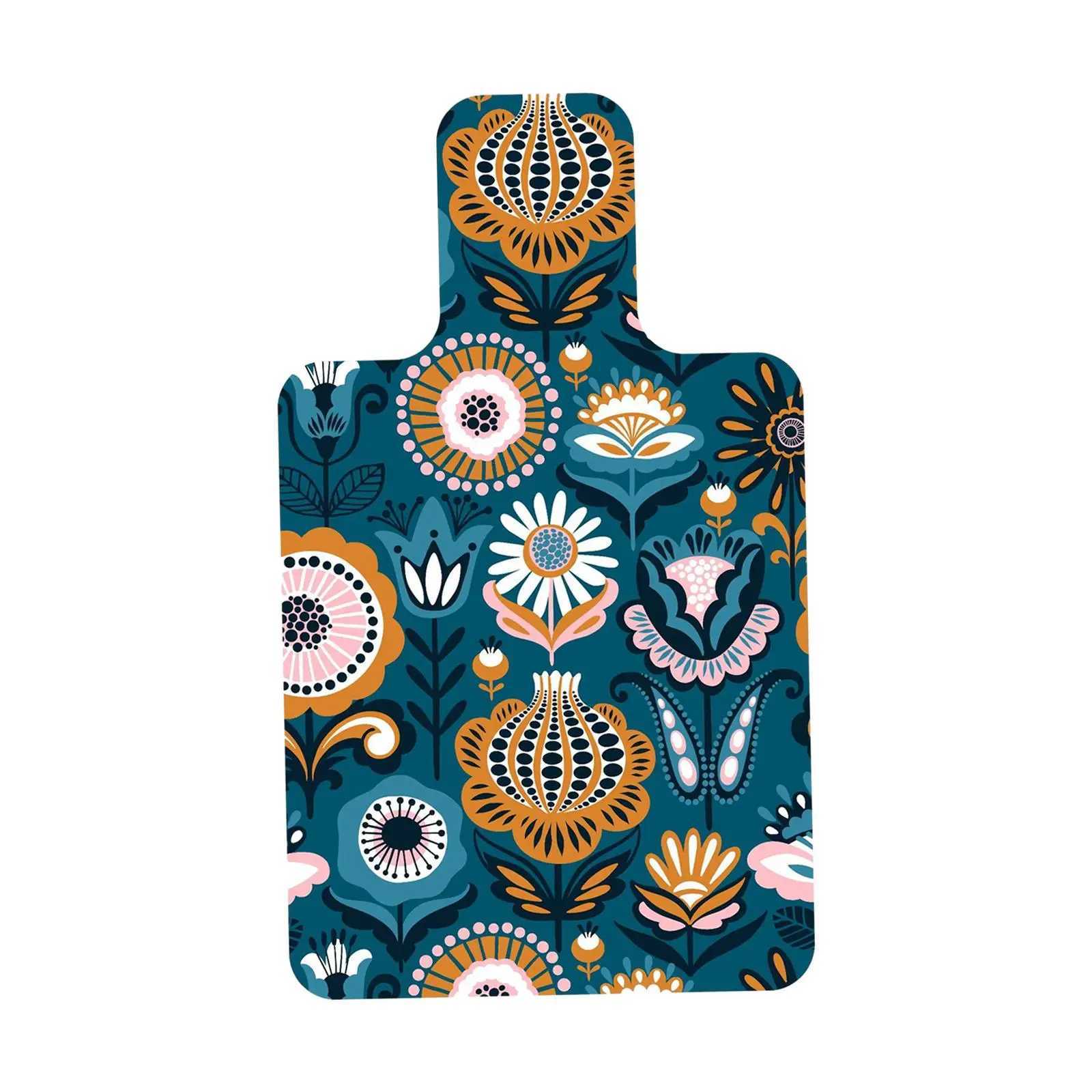 Pilates Mat for Reformer Lightweight Towel Black Rubber Backing Exercise Mat M260312