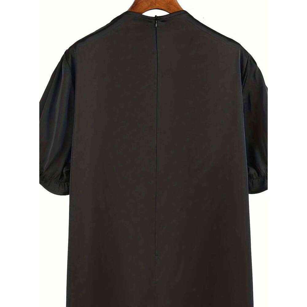 Women's Oversized Woven Dress Casual Bohemian Maxi Summer A-Line Long Full Length Clothing C260312