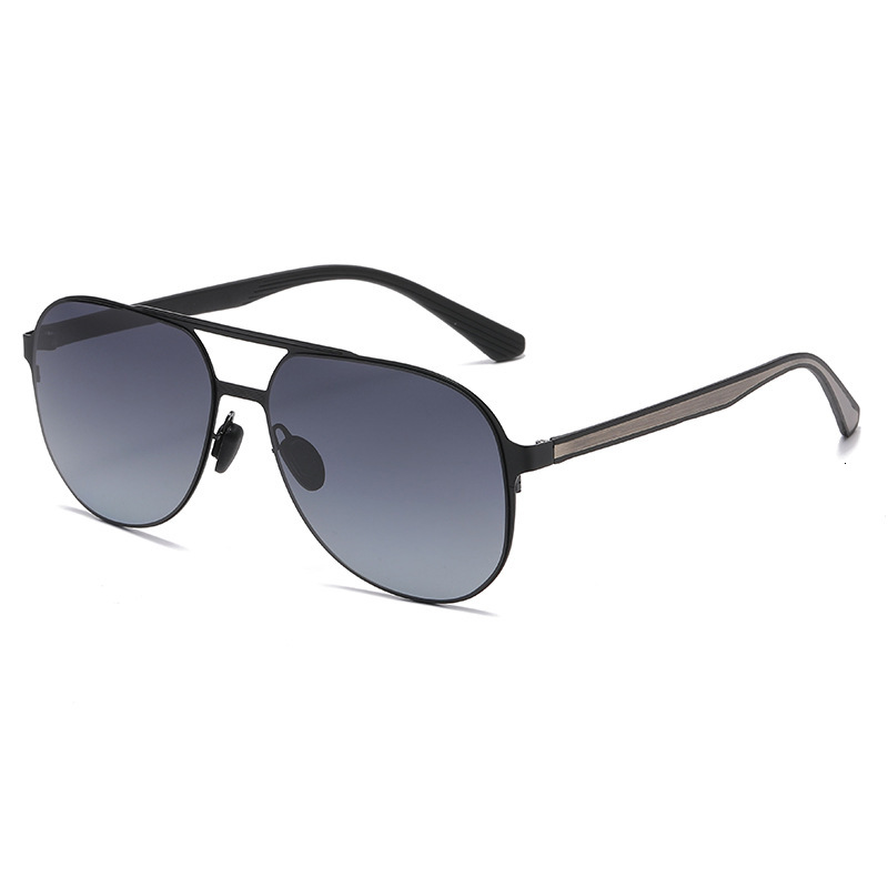 2026 New Fashion Toad-Shaped Large Frame Polarized Sunglasses for Men, Driving Sun Protection Glasses with a High-End Look
