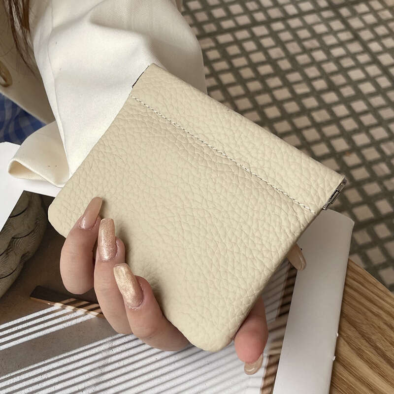 Luxury fashion wallet Women S Purse New Model Lychee Pattern Light Luxury Versatile Multifunctional Ultra Thin Coin And Lipstick Storage Pouch