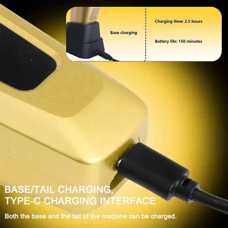 Kemei KM-90-4 Professional 11500 RPM Clipper Barbers Rechargeable Trimmers Brushless Motor Hair Cutting Machine for Men C260312