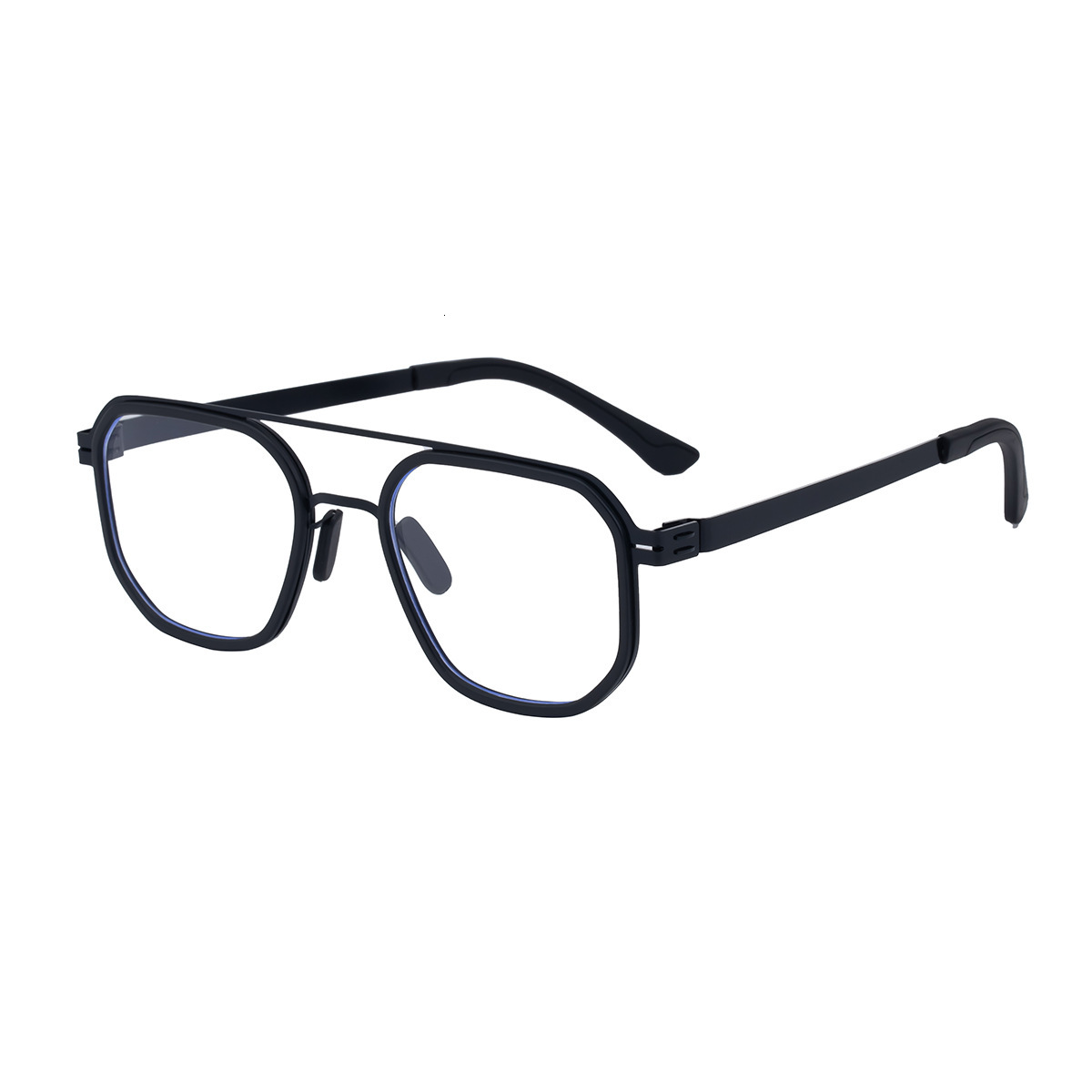 Polarized driving sunglasses for men, 2026 new fashion square frame sunglasses, men's double-beam outdoor sun protection glasses