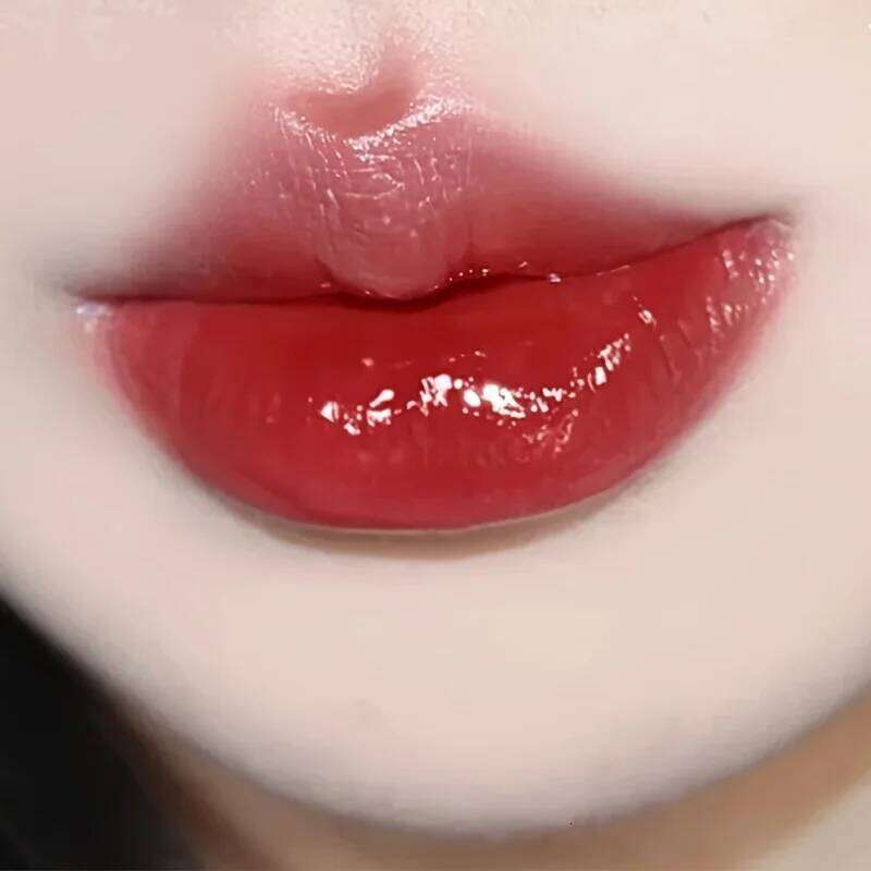 1 pcs Long-Lasting Waterproof Lipstick, Glossy Mirror Finish, Non-Stick Matte Nude Shades for Plumper Lips W260311