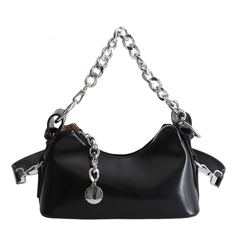 High quality women's luxury handbag, fashionable and simple crescent bag, spring new multifunctional shoulder bag, designer bag