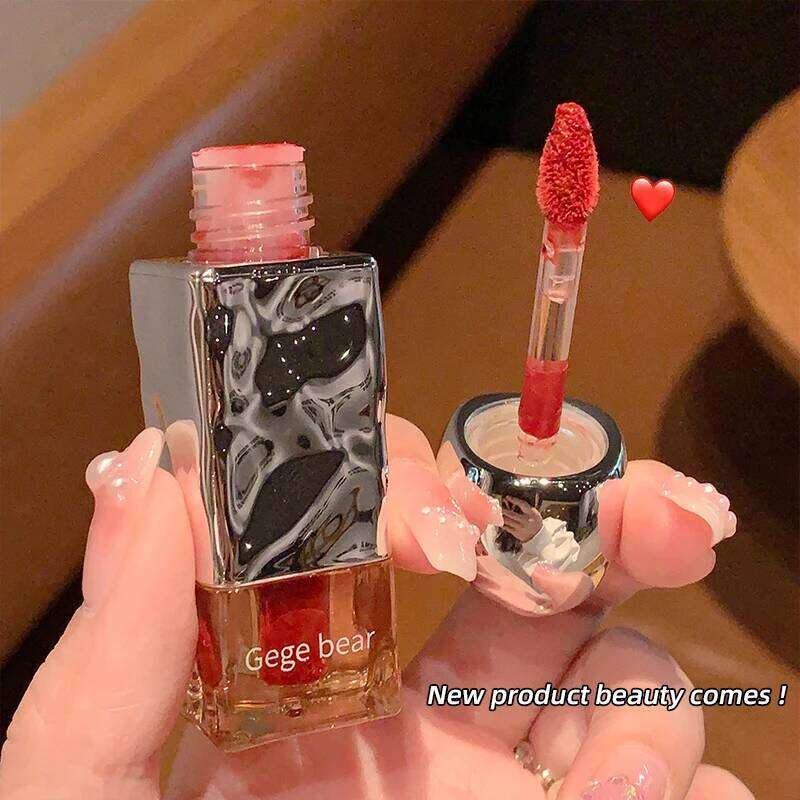 Gege bear Velvet Silky and Non-stick Advanced Color Rendering Gegebear Matte Lip Glaze W260311
