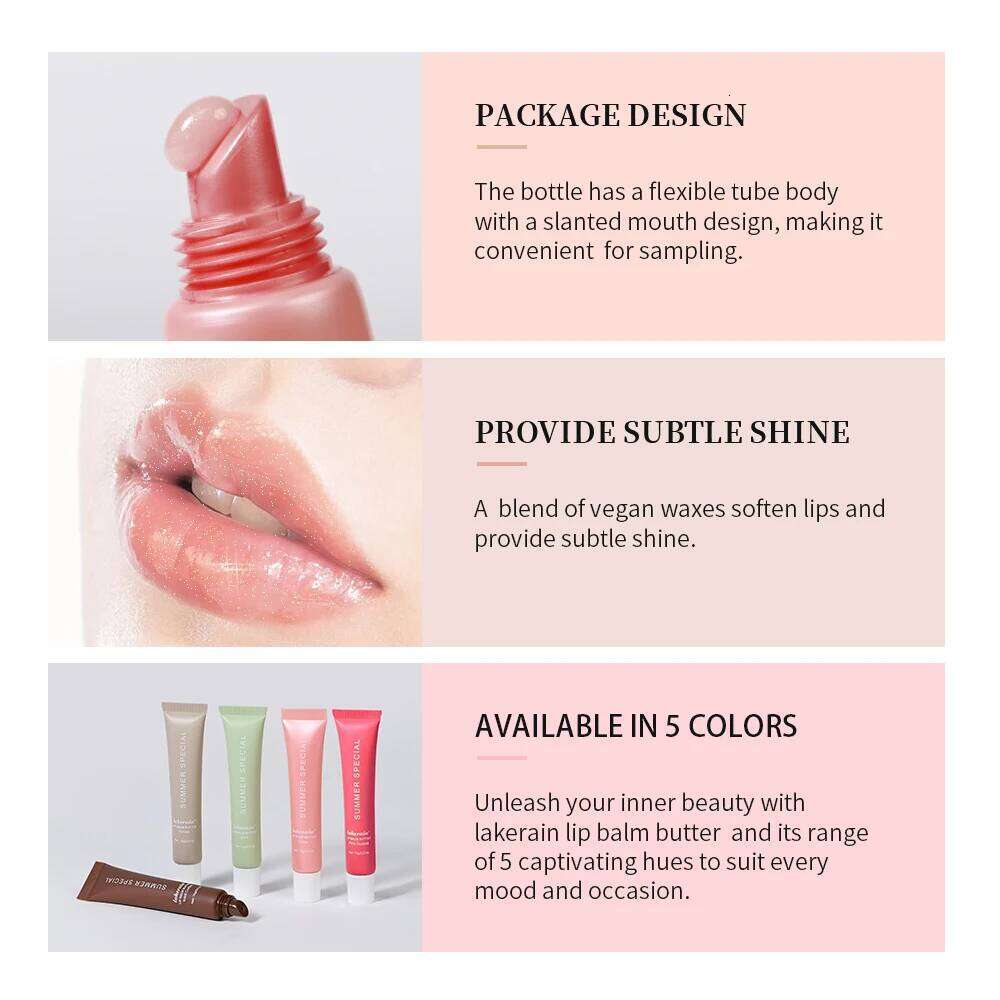 Moisturizing Gently Nourishes Moisturizes Soothes Lips Beautifying Smoothing Butter Balm Beauty Lip Care W260311