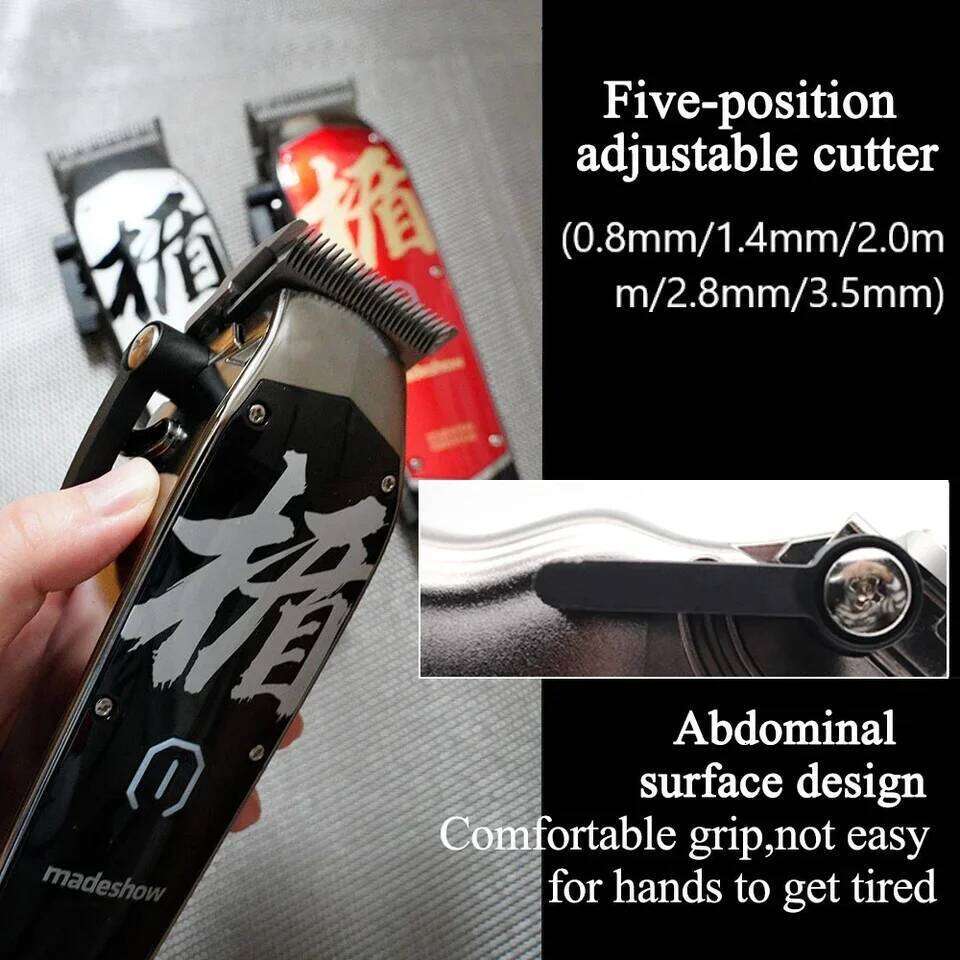 Madeshow M10 Professional Clippers for Men Adjustable Cordless Hair cutting Machine For Barbers Beard Trimmer C260312