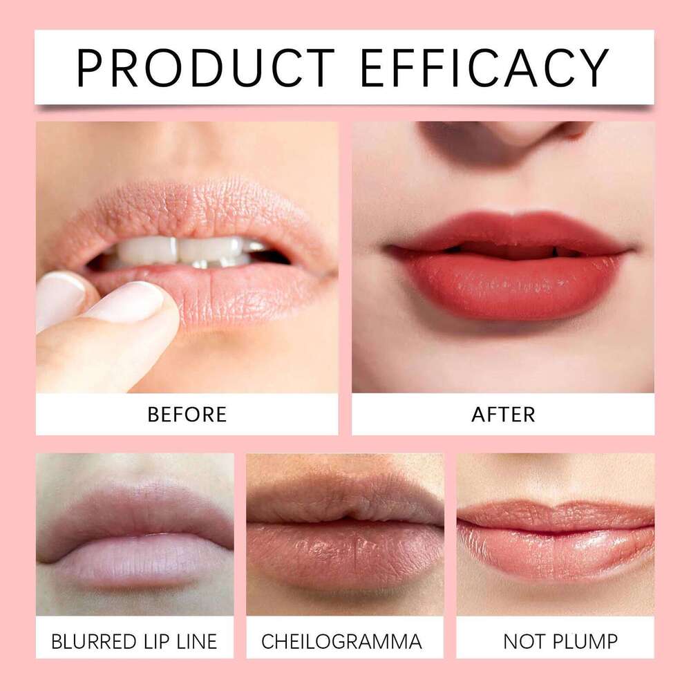 Eelhope Tearable Lipstick Gloss Liner Tattoo Waterproof Long Lasting Glaze Matte Lip Tint Red Pink Makeup Cosmetic W260311