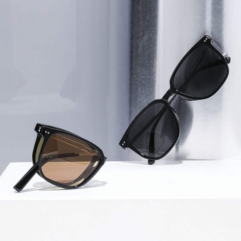2026 New Fashion Large Frame Polarized Sunglasses for Men, Sun Protection Foldable Sunglasses, Men's High-End Eyewear Wholesale