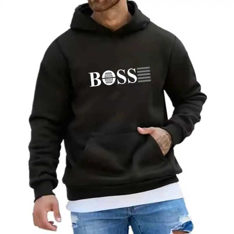 Outdoor Sports Jogging Hoodie Fashion Trends Hoodie Tops Men Casual Streetwear Pullover Spring Autumn Unisex Clothing M260312
