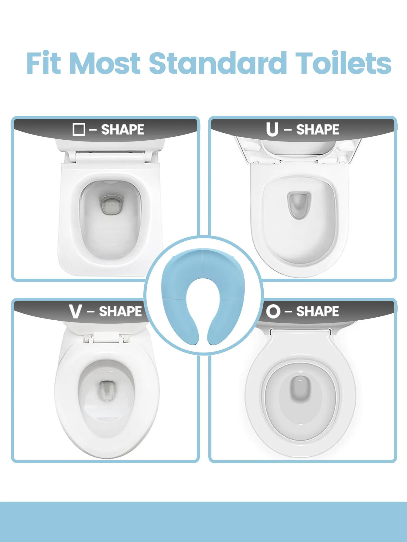 Portable Baby Travel Toilet Training Seat Folding Potty NonSlip Urine Assistant Cushion 260311