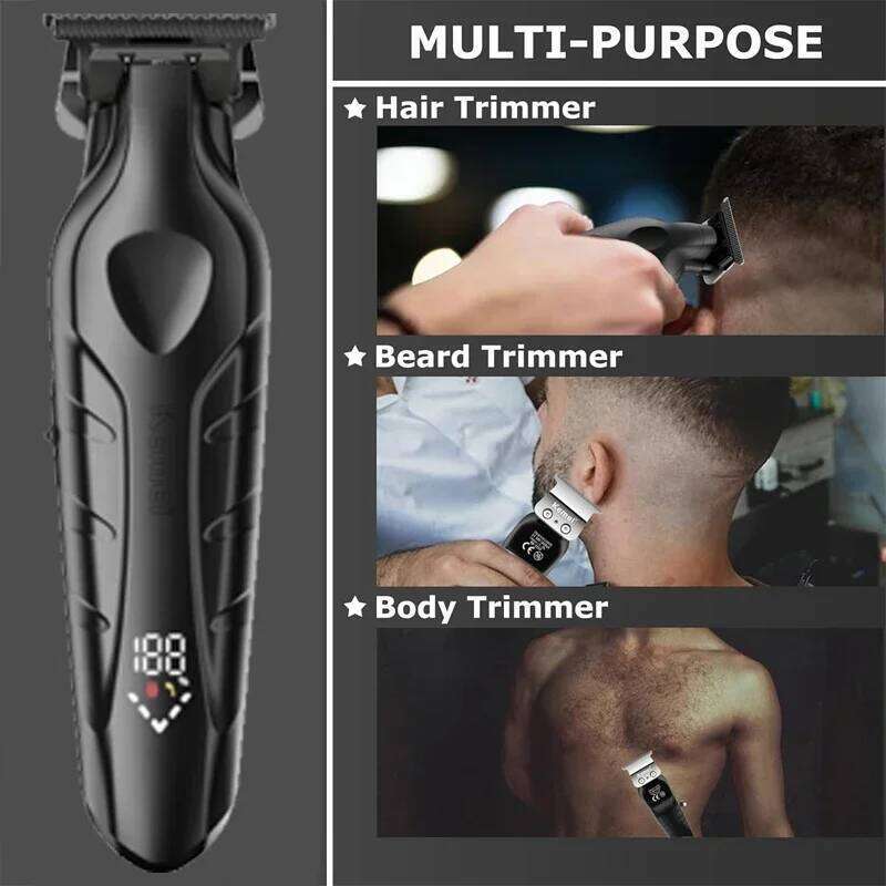 Kemei KM-2269 Upgraded Professional Electric Trimmers Rechargeable Hair Cutter Clippers For Barber Shop C260312