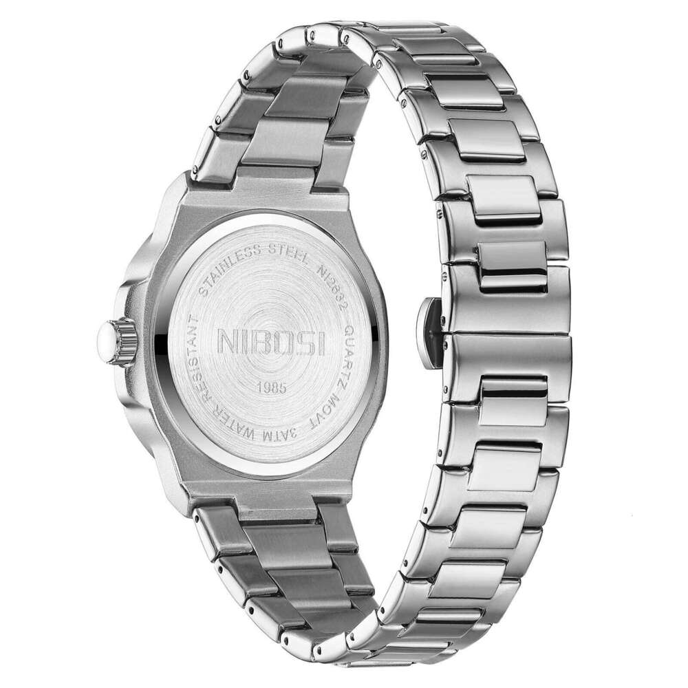 2025 New Luxury Quartz Watches 30M Waterproof Automatic Date Man Stainless Steel Sport Chronograph Watch for Men Clock