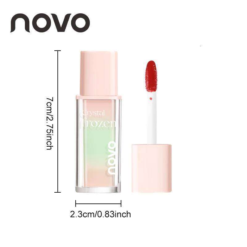 Water Mirror Gloss With Jojoba Oil Vitamin E, Hydrating & Nourishing Jelly Lip Glaze, Long-Lasting, Smudge-Free W260311