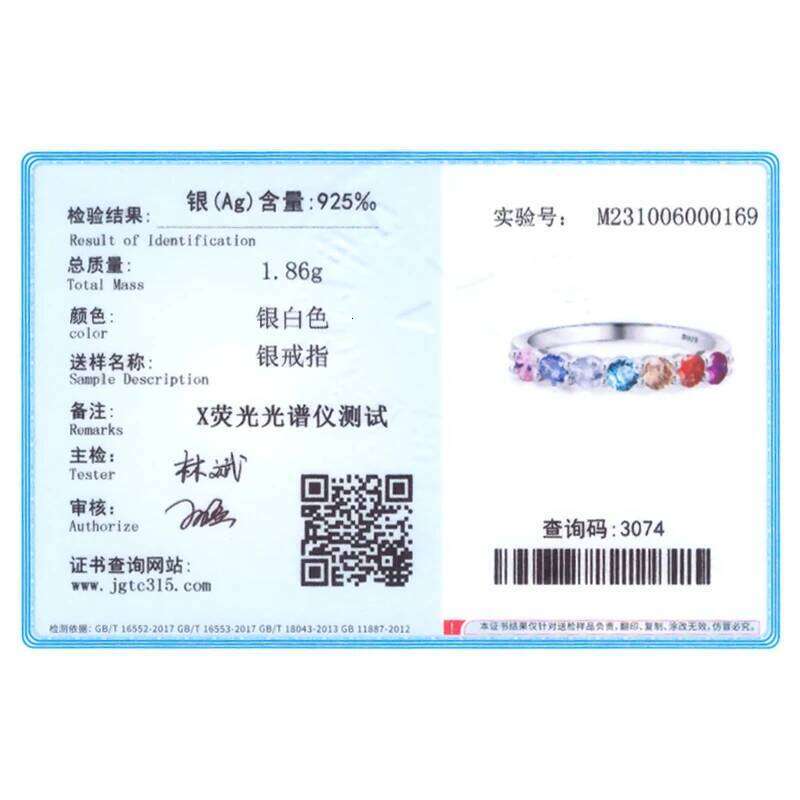 Ailmay 925 Sterling Silver Sparkling Multicolour Crystal Wedding Engagement Band Promise Bridal Ring For Women Fine Jewelry Gift H260312