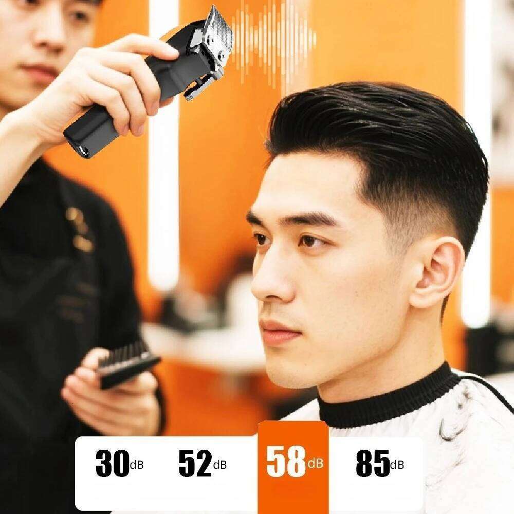 Madeshow M15 HAIR CLIPPER,hair clipper for men,Barber Hair Clippers,Hair Cutting kit,Cordless Barber Clipper C260312
