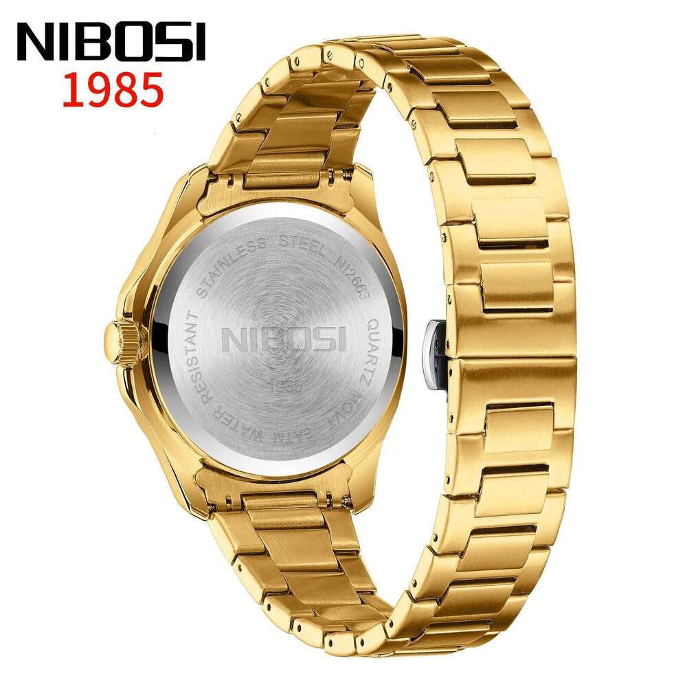 NIBOSI Sport Top Brand Luxury Quartz Watches for Men Waterproof Luminous Auto Date AQUANAUT Male Watch Reloj Hombre