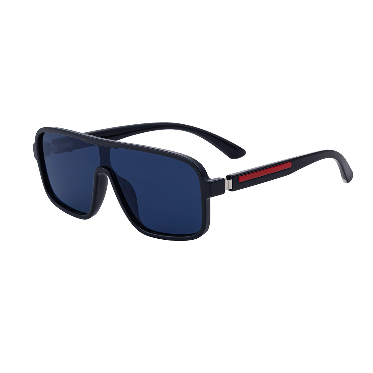 2026 New Fashion Square Frame Polarized Men, One-piece Lens, Personality Trendy Outdoor Sun Protection Sunglasses for Men