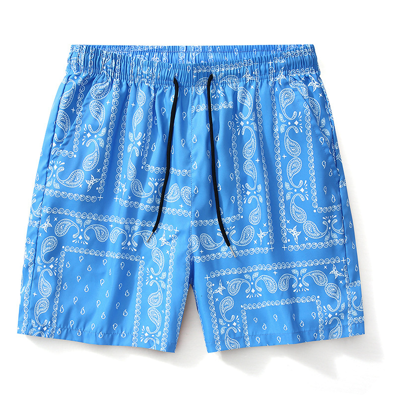 2026 New Designer Luxury Brand European And American Size Quick Drying Men's Shorts Loose Five Point Sports Casual Pants Men's Lightweight B