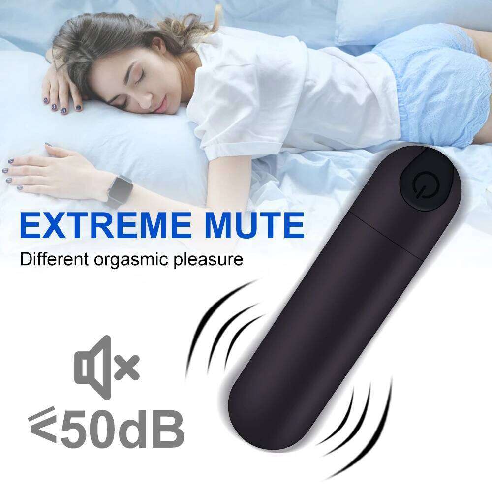 Powerful USB Charge Mini Bullet Vibrator Adult Sex Toys Women Clitoral Stimulator Vaginal G Spot Vibrators Erotic Masturbation Z260312