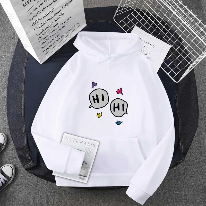 Spring/Summer Womens Aesthetic Clothing Mens Sportswear Pattern Hoodie Harajuku Sudadera M260312