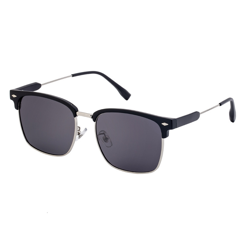 2026 New Fashion Cat-Eye Polarized Sunglasses for Men, High-End Outdoor Sun Protection Sunglasses, Men's Wholesale