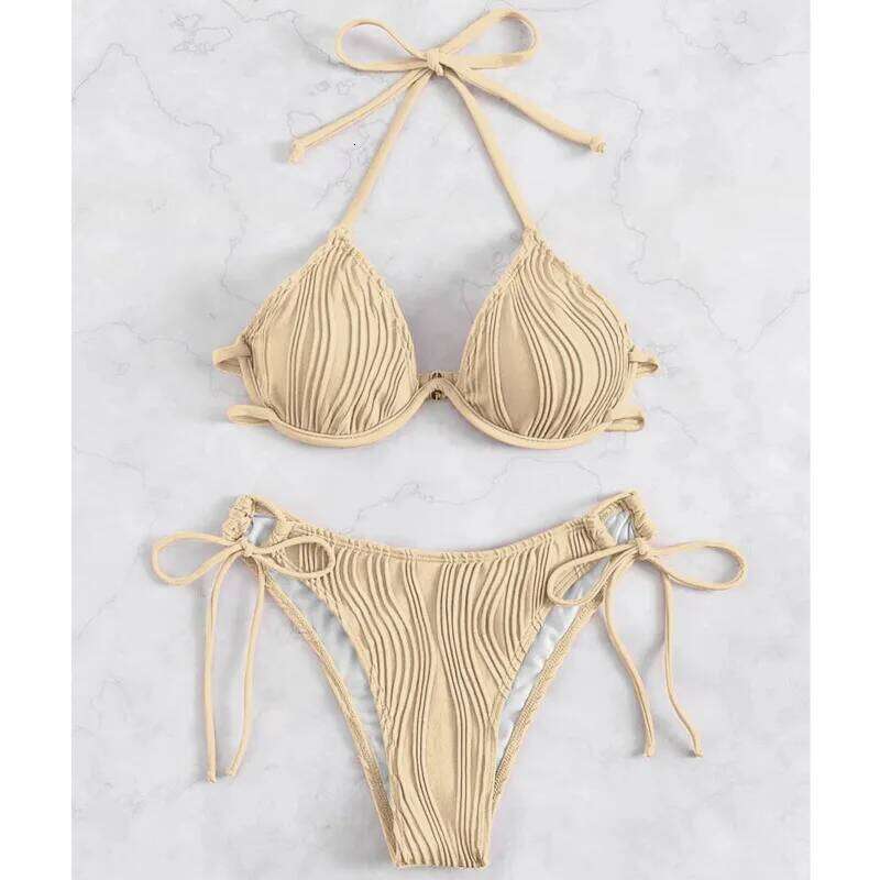 Sexy Underwire Bikinis 2026 Swimsuits Women Swimwear Push Up Female Beach Swim Wear Bathing Suits Bikini Set Pool Bather Summer Y260303