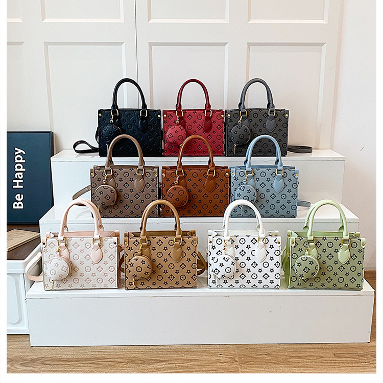 Women's Fashionable Classic Solid Color Commuter Bag Minimalist Crossbody Purse Vintage Leather Tote for Women Trendy Casual Outing