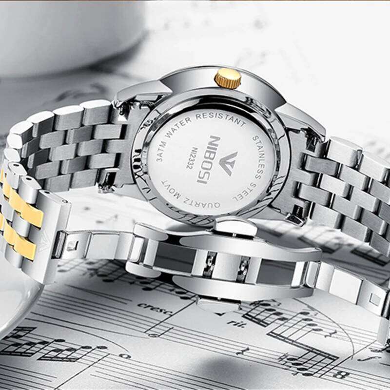 NIBOSI Analog Quartz Stainless Steel Military Watches for Men Top Brand Luxury Waterproof Date Wrist Watch Reloj