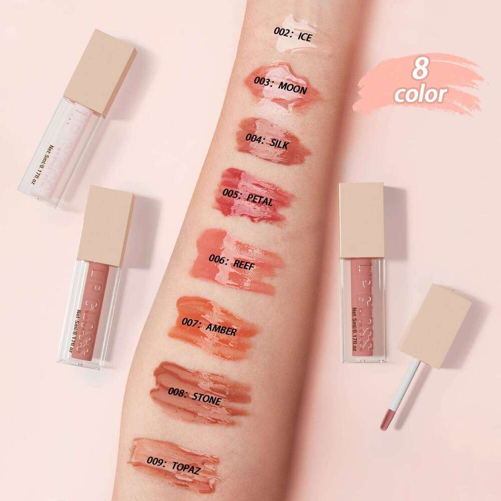 Liquid Lipstick Matte Finish Sexy Silky Gloss Waterproof Kiss-proof Lasting Glaze Lip Tint Cosmetics W260311