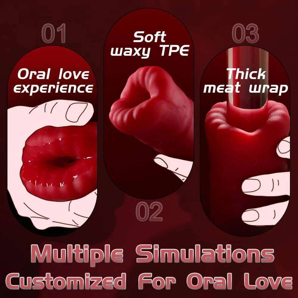 Masturbators for Men Silicone Soft Sucking Real Vagina Male Cup Endurance Exercise Masturbation Sex Toy Z260312