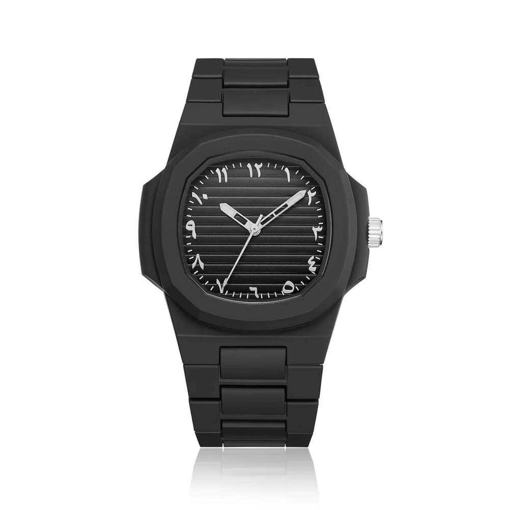 2025 New fashion Leisure minimalist men's women's night light waterproof Arabic quartz watches relojes para hombre