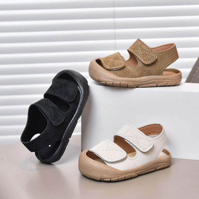 Designer Shoes Kids Sandals Boys Summer Children's Sandals Anti-kick Toddlers Walkfashion Causal Walking Beach Sandals Baby Soft Non-slip Sizes U