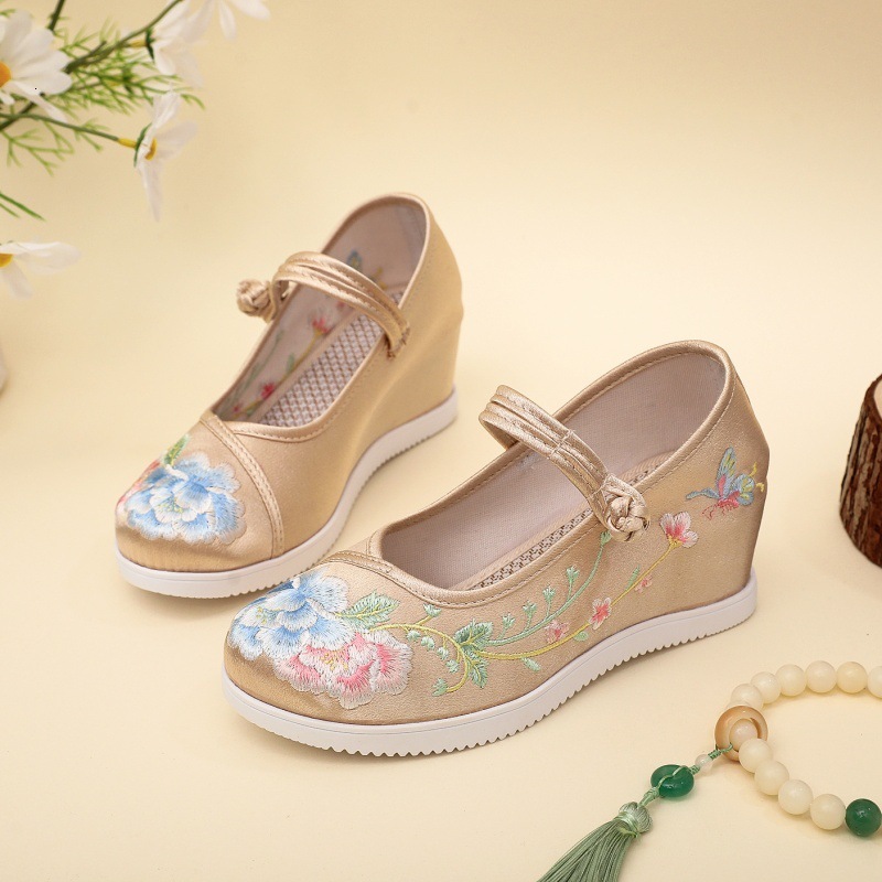 STAOXINDIKE the Beach Mid Block Heel Synthetic Suede Blue Strap Casual True to Size Affordable Luxury Pumps Heeled Shoes