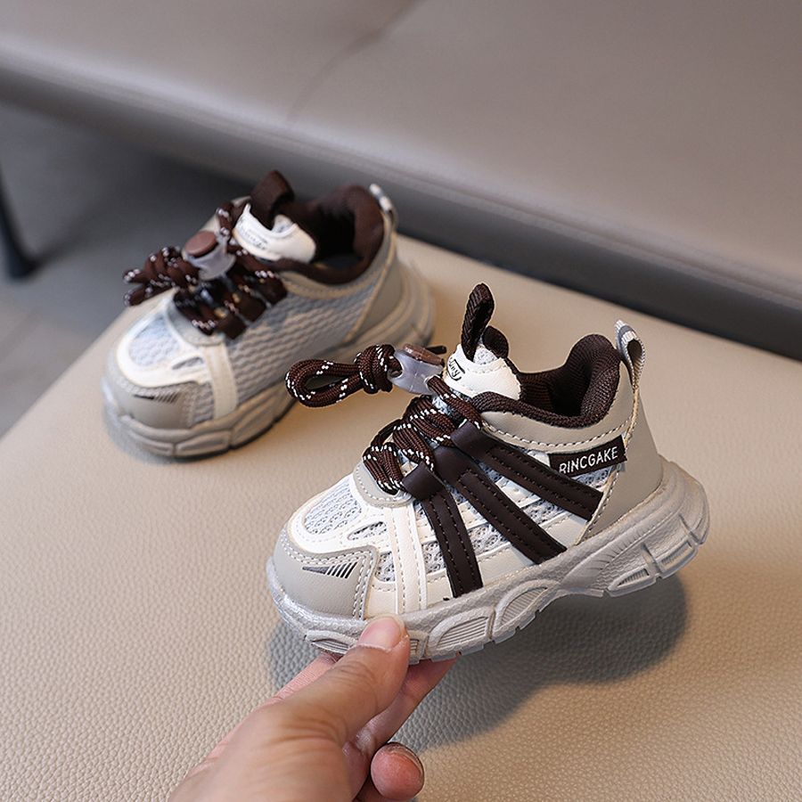 Kids Toddler Chunky Shoes for Infant Baby Children Sneakers Walkfashion Boy Girl Walking Shoes Size 15 - 25 W1219