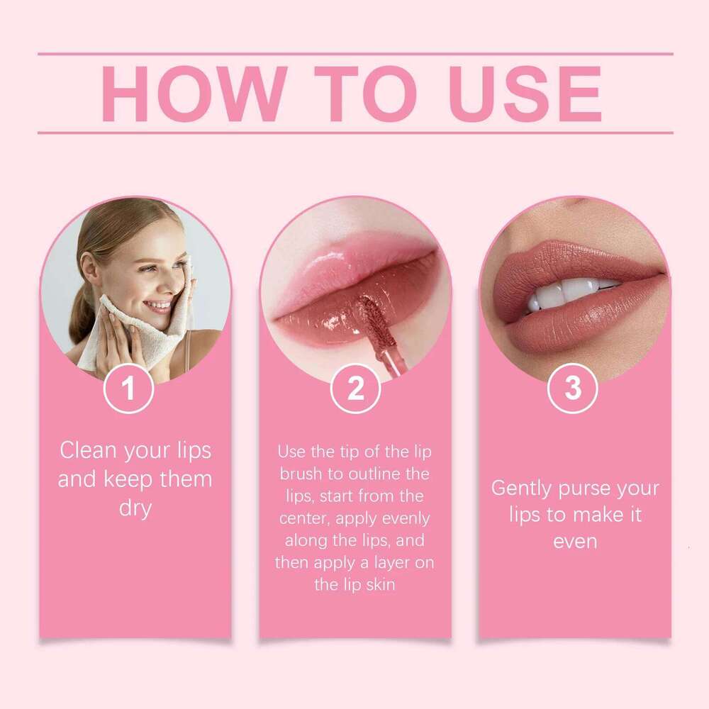 Mirror Lipstick for High-Shine Finish Hydrating Plumping Moisturizing Long Lasting Waterproof Non-stick Lip Oil Makeup 150ml W260311