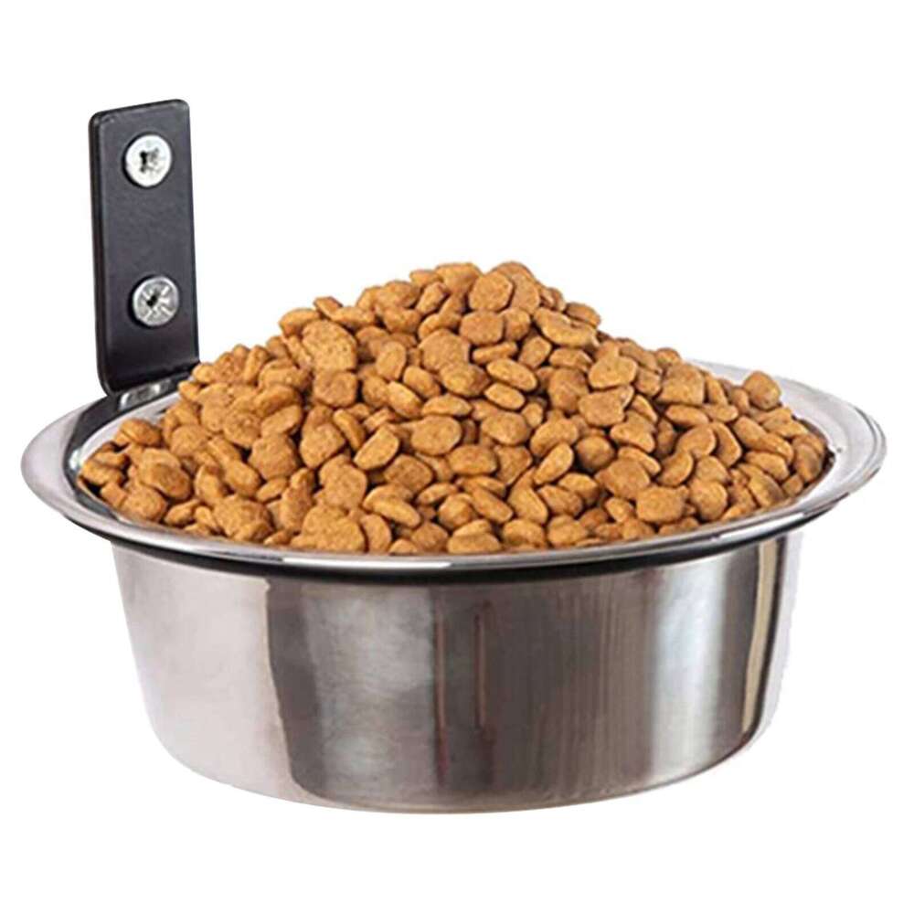 Collapsible Stable Dog Rust No Corrosion Feed Bowl for Keeping Home Clean and Elegant 26Y0312
