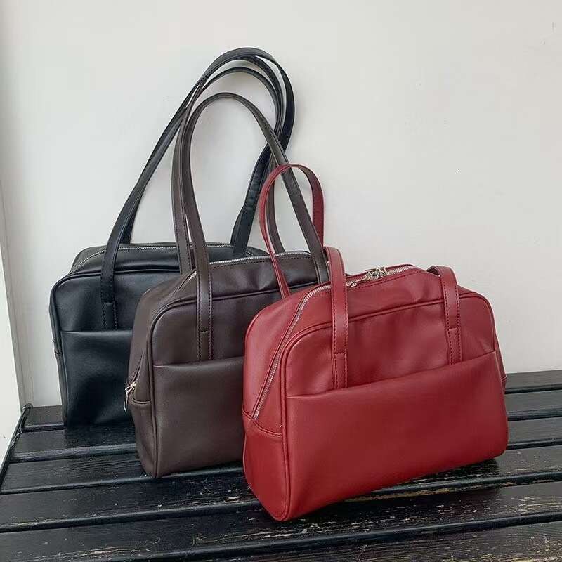 Vintage Designer Luxury Women Tote Casual Lage Capacity Female Shoulder Bag High Quality PU Leather Ladies Handbags Xiu Lai Si