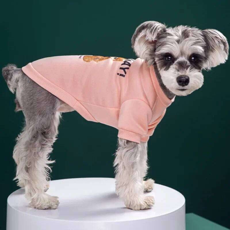 Famous brand Dogs Winter Cute Clothes Puppy Warm Pullover Sweatshirt Bear Pattern Pet Jacket for Small Medium Dog Cat Coats Chihuahua Costume pupakaIK