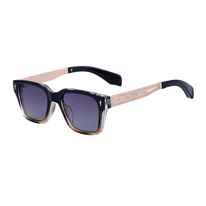 Polarized Driving for Men Fashion Square Frame Outdoor UV Protection Sunglasses Wholesale Shades