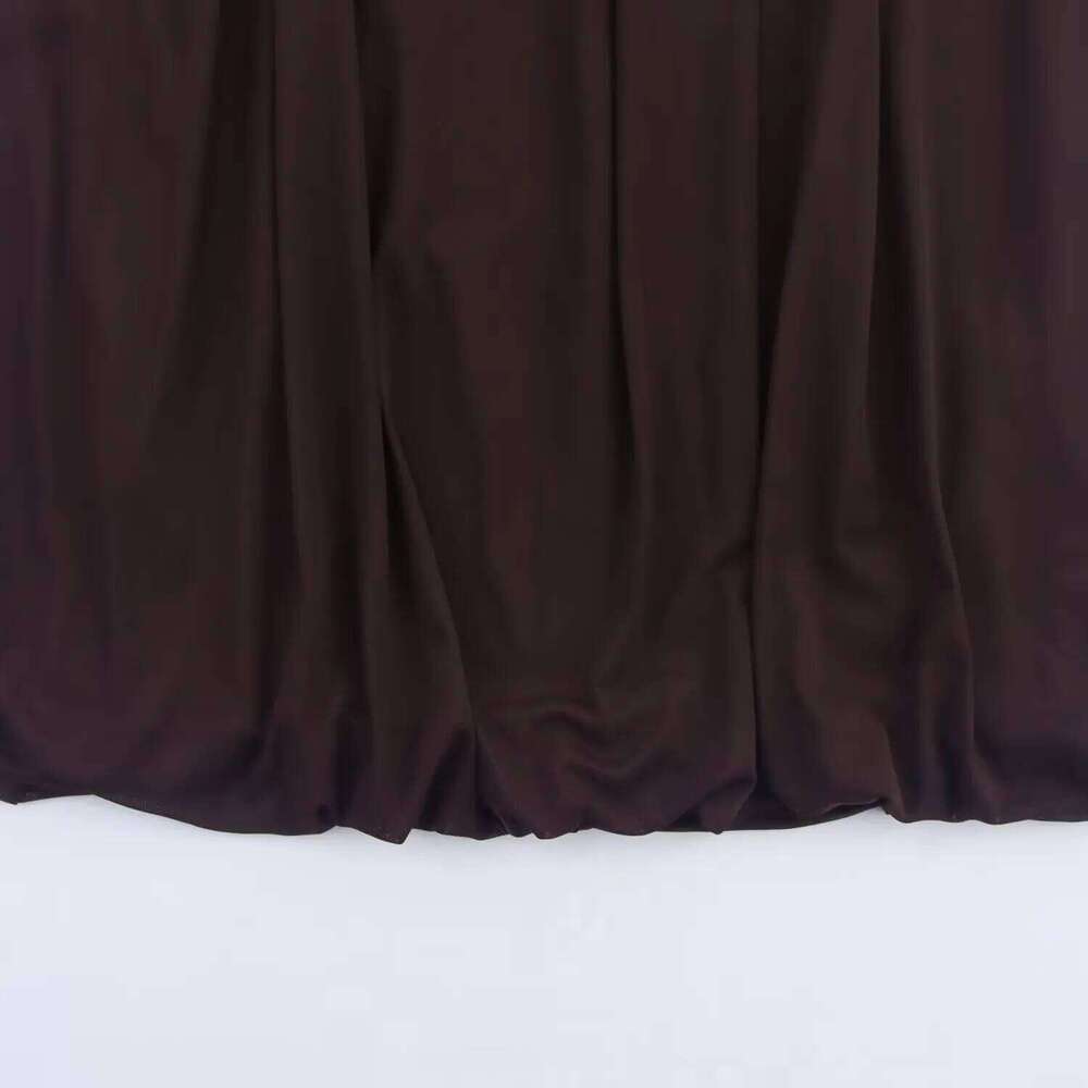 2025 Summer New Women's Wear Slim Fit Temperament Elegant Tulle Splicing Solid Color Suspender Dress C260312