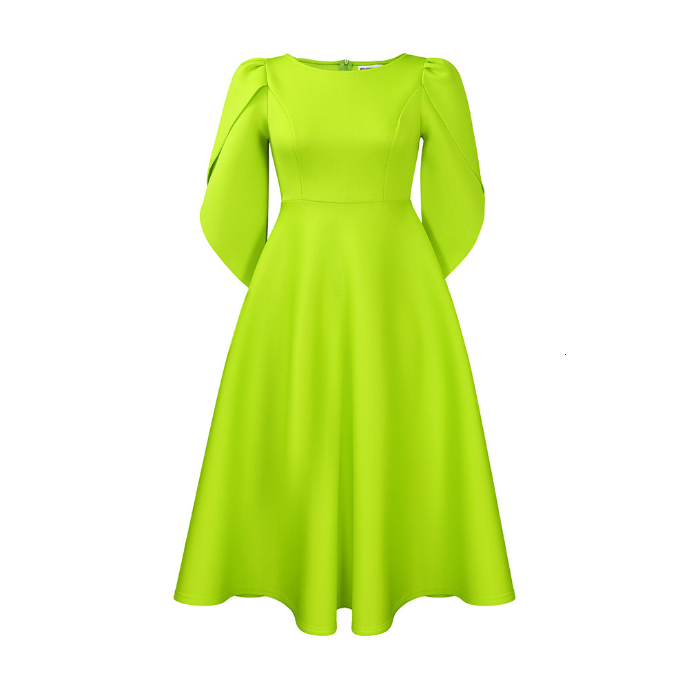 D413 Womens Fashion 2023 Autumn New Elegant Fashionable Party Dress with Large Hem
