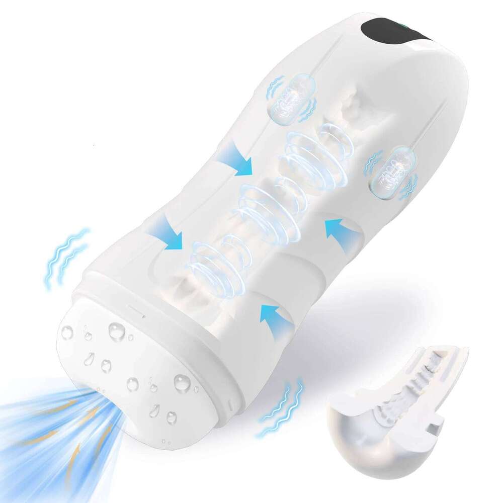 Automatic Male Sucking Mastubator Vibration Blowjob Machine Masturbation Cup Sex Toys Adult Goods for Men Masturbate Supplies Z260311